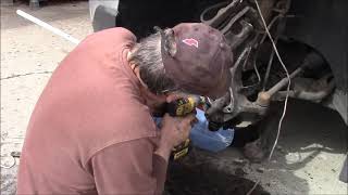 2013 Chevy Traverse, (Buick Enclave, GMC Acadia) front bearing hub replacement step by step