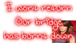 Ashley Tisdale It&#39;s Alright it&#39;s ok with lyrics FULL SONG!!