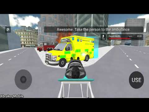 Ambulance Simulator - Car Driving Doctor - UK Ambulance Unlocked - Android Gameplay #3