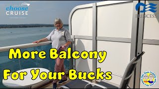 What's Special about Sky Princess stateroom D704 Tour & Review
