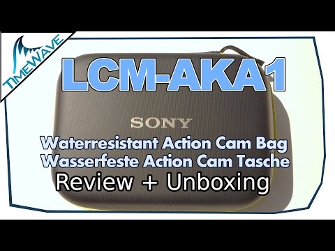 LCM-AKA1 Unboxing + Review |  Sony Action Cam Tasche/Case