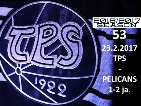53. TPS - PELICANS 2016-2017 23.2.2017 MAALIT