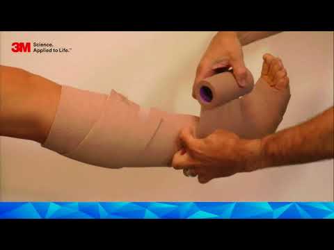 UK 3M™ Coban™ 2 Layer Compression System Application Guide below knee