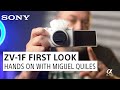 Sony - Zv-1f Vlog Camera For Content Creators And Vloggers