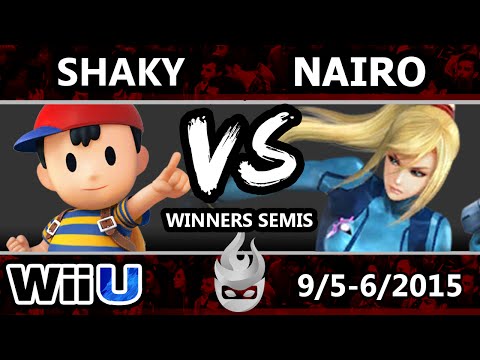 Paragon LA 2015 - Nairo (Zero Suit Samus) Vs. Shaky (Ness) - Winners Semis - Smash Wii U