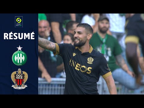 AS SAINT-ÉTIENNE - OGC NICE (0 - 3) - Résumé - (ASSE - OGCN) / 2021-2022