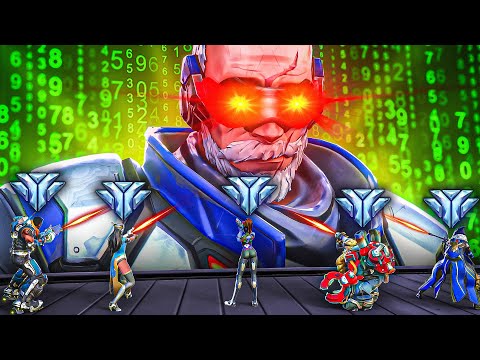 1 Top 500 WITH AIMBOT vs 5 Diamonds - Who wins?! (Overwatch 2)