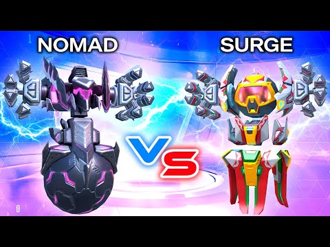 Nomad vs Surge - Mech Arena