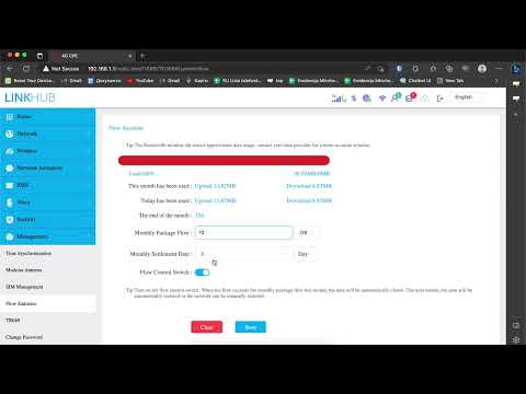 How To Check Internet Usage On Alcatel LinkHub LTE Cat 4