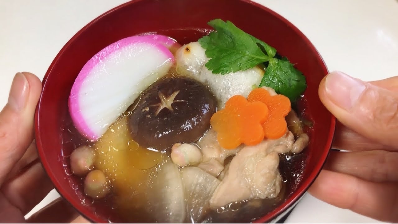 วิธีทำ โอโซนิ(Ozoni)ซุปโมจิฉลองปีใหม่ของญี่ปุ่น