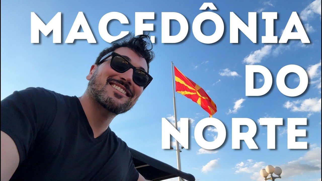COMO É a ANTIGA IUGOSLÁVIA COMUNISTA? - O que fazer na MACEDÔNIA DO NORTE e LAGO OHRID
