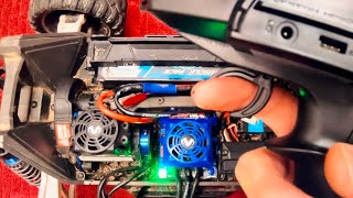 Traxxas Maxx No Throttle Response Fix - Blinking Light Error