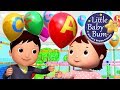 ABC Song Learn With Little Baby Bum Balloons Nursery Rhymes For Babies Songs For Kids