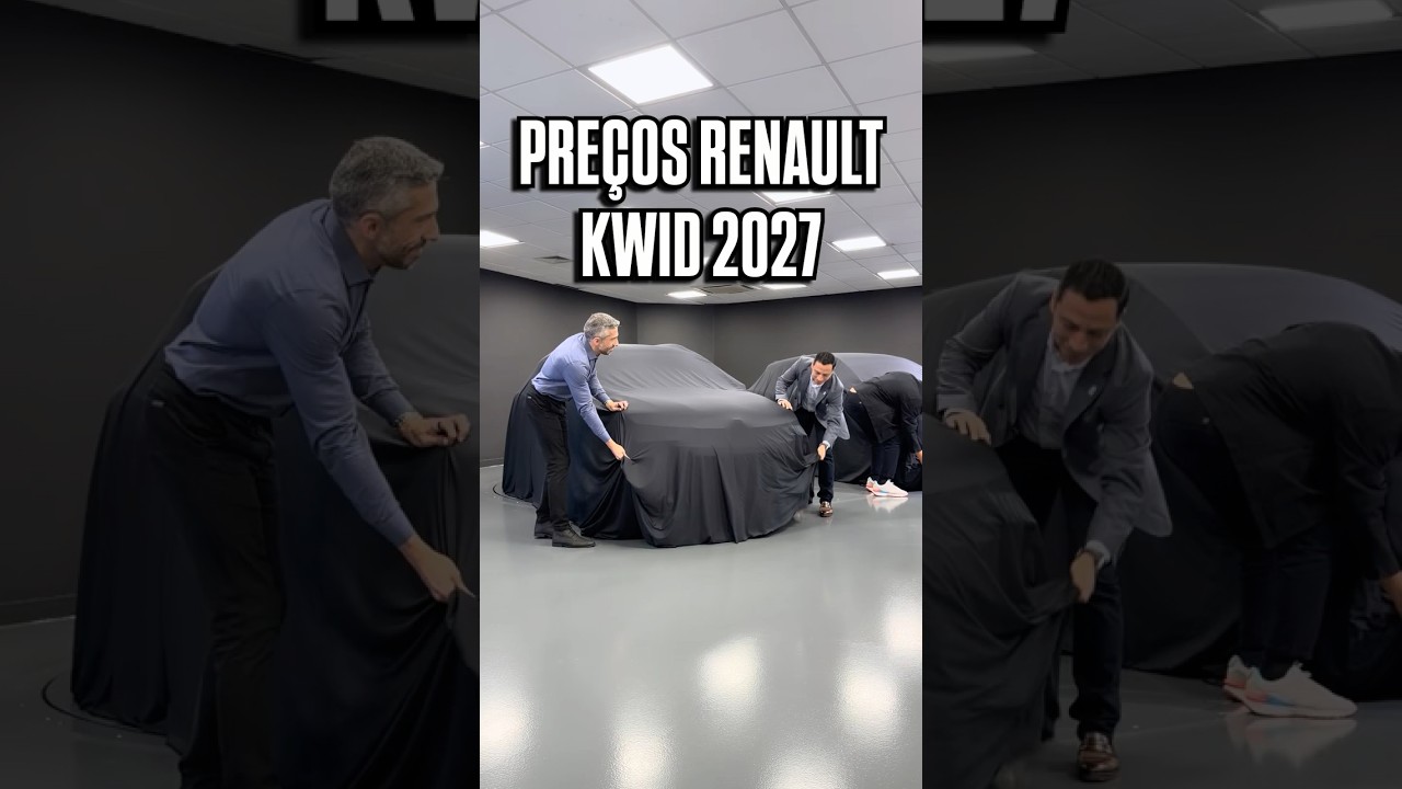 PREÇOS DO RENAULT KWID 2027!