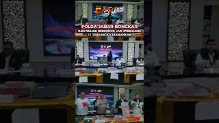 Polda Jabar Bongkar Judi Online Berkedok Live Streaming, 11 Tersangka Diamankan
