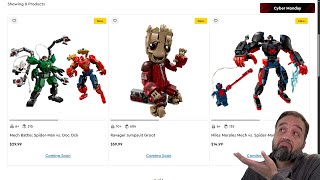 LEGO Marvel 2026 official: Spider-Man mechs, big Ravager Jumpsuit Baby Groot #NotSponsored