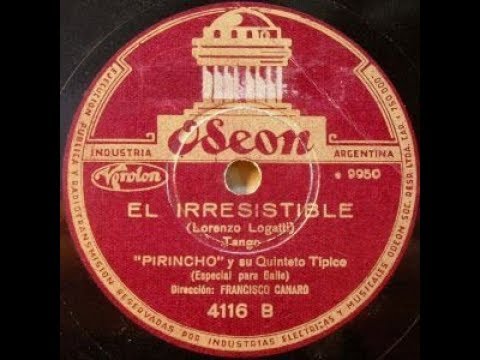 Quinteto Don Pancho - El irresistible - Tango - 1939