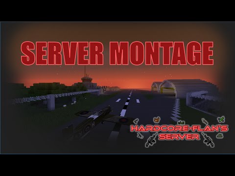 Minecraft Breakdown - Hardcore Flan's Server - Epic Flan's Mod PvP Action Server Montage! [HD]