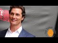 Mathew McConaughey Reading a "Bedtime Story"