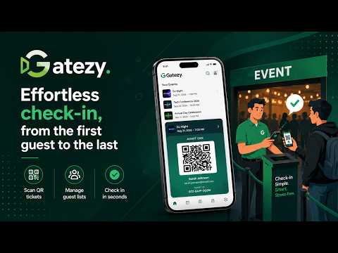 Gatezy - Event Check-In video thumbnail