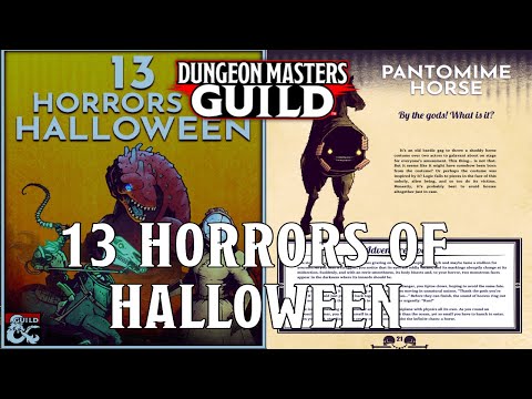 DM's Guild Review: 13 Horrors of Halloween! | Nerd Immersion