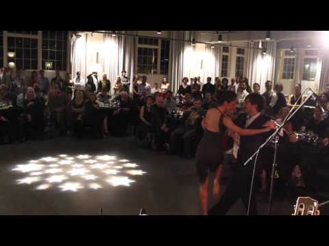  Dominic Bridge  and  Luz Castineiras  are  dancing  at  Portland tango festival  in  2015