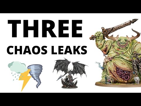 The Chaos Daemons Codex Leaks - New Warp Storm Rule, Great Unclean One