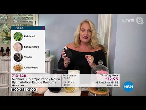 Michael Buble 2piece Peony Noir and By Invitation Eau de...