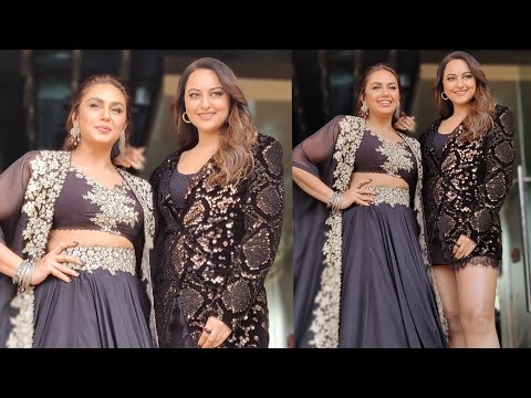 Huma Qureshi And Sonakshi Sinha Arrive To Promote Their Film Double XL At Jhalak Dikhhla Jaa 10 Sets