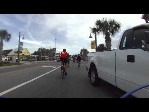 7-20-2012, Near Head on Collision While Passing Cyclists