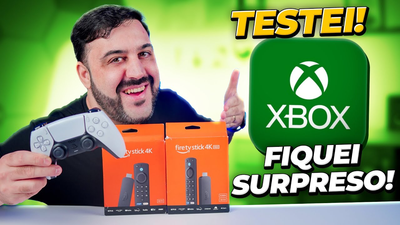 TESTEI o XBOX GAME PASS no FIRE TV STICK e FIQUEI SURPRESO!