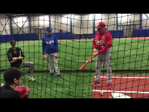 Hitting Clinic George Greer Jan 2019 Amsterdam Pirates