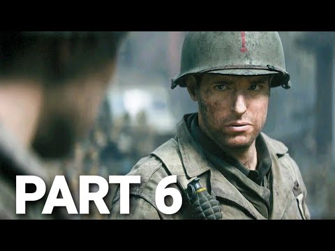 CALL OF DUTY WW2 Walkthrough Gameplay Part 6 - COLLATERAL DAMAGE - (COD WW II)