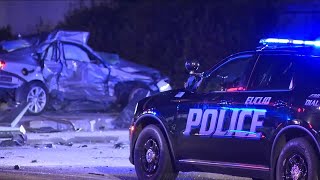 54-year-old driver killed, 2 in custody following police pursuit and crash