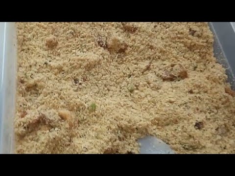 Farofa de torresmo para 100 pessoas/ acompanhamento para feijoada #farofa #torresmo