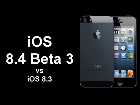 iOS 8.3 vs iOS 8.4 Beta 3 on iPhone 5 - Speed test