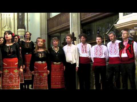 The London Bulgarian Choir perform Polegnala E Tudora in London 7 June 2014