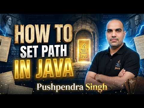 How To Set Path In Java Java Path Setup Step By Step Tutorial​