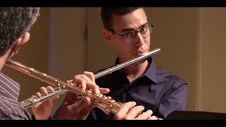 F. Doppler - Andante et Rondo, Op.25 for 2 Flutes and Piano (HD)