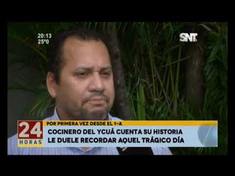 Cocinero del Ycuá cuenta su historia