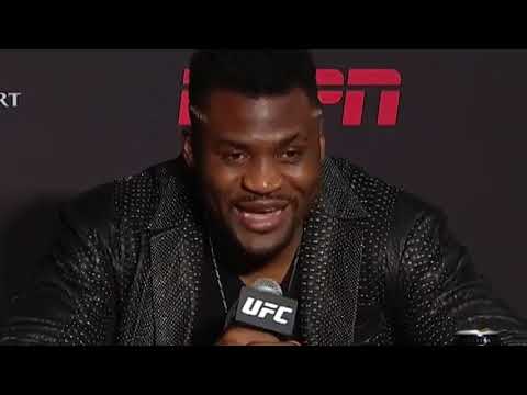 Frustrated Cain Velasquez vs Francis Ngannou Highlights Post fight Press Conference