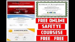 Online Safety Courses with Certification
