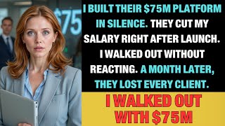 I Got a Pay Cut After Building Their $75M Dream — So I Sold It Out From Under Them