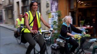 The Dromoise family cycle processions in Die, France