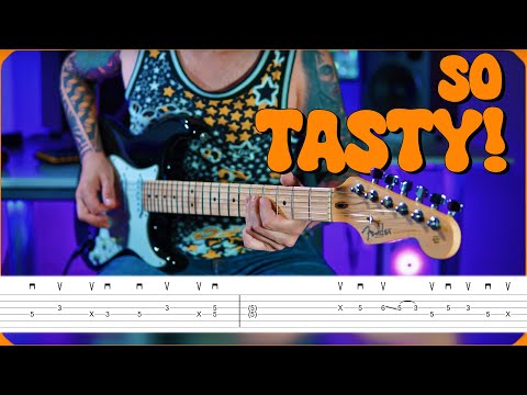 A couple of FUNK GUITAR ideas with TABS!