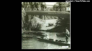 Gilbert Vinter (1909-69) : Entertainments, Suite for strings (1966)