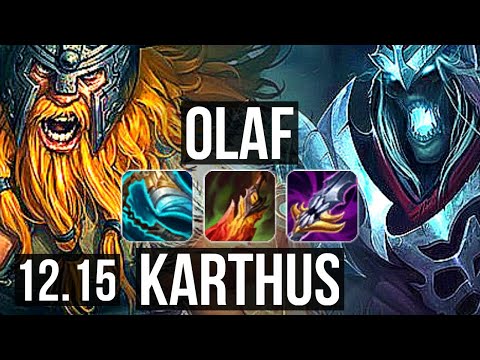 OLAF vs KARTHUS (TOP) | 20/1/4, Legendary, 300+ games | EUW Master | 12.15