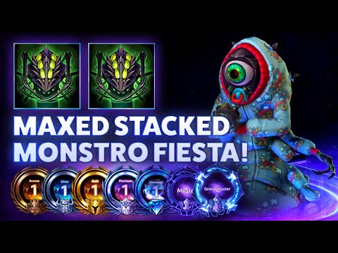 Abathur Monstrosity - MAXED STACKED MONSTRO FIESTA! - HARDSTUCK BRONZE ADVENTURES!