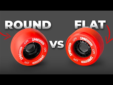The BEST Wheels for Freeskating? (Round vs Flat)