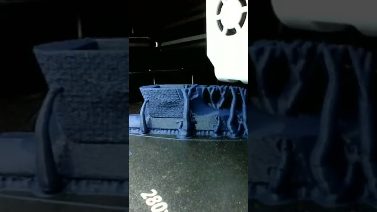 Glock 19 frame on the Qidi X-Plus 3 #3dprinting